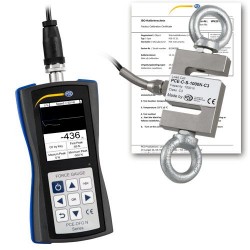 PCE-DFG N 1K erőmérő külső (extern) mérőcellával és USB-csatlakozóval  1000N