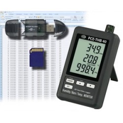 PCE-THB 40 Hőmérő, nedvességmérő adatrögzítéssel
